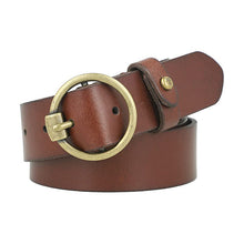 Load image into Gallery viewer, High-End Clothing Accessories First Layer Cow Leather Belt Ins Style Suit Pants Belt
