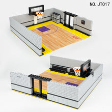 Load image into Gallery viewer, Jt017 Small Particle Scene Basketball Court Building Blocks Toy Wall Domestic Ornaments
