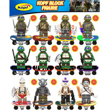 Load image into Gallery viewer, Kf6125 Teenage Mutant Ninja Turtles Series Michelangelo Boar Assembled Building Blocks Children's Educational Toys
