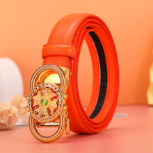 Load image into Gallery viewer, Running Women's Belt Automatic Buckle Fashion All-Match Korean Style Belt for Women
