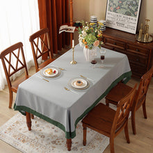 Load image into Gallery viewer, Solid Color Tablecloth American Western-Style Dining Table Fabric Rectangular Desk Cloth Nordic Solid Color Tablecloth Coffee Table Cloth
