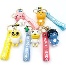 Load image into Gallery viewer, Korean Style Kacao Keychain Fart Peach Mixi Couple Pendant Cute Cartoon Cars and Bags Pendant Creative Decorations
