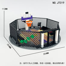 Load image into Gallery viewer, Jt019 Street Community Basketball Court Small Particle Building Blocks Scene round Field Building Children's Assembled Toys
