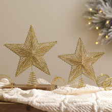 Load image into Gallery viewer, Christmas Tree Top Five-Pointed Star Christmas Decorations with Lights Christmas Decorations
