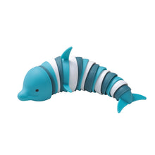 Load image into Gallery viewer, Babywell Fidget Slug Shark Articulated Fidget Toy Realistic Slug Shark Fun Crawling Sensory Toy For Kids Adult Stress Relief Toy
