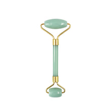Load image into Gallery viewer, Facial Care Beauty Scraping Powder Crystal Double-Headed Roller Massager Jade Roller
