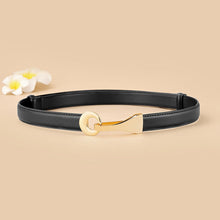 Load image into Gallery viewer, Thin Belt Suit All-Matching Genuine Leather Belt Thin Women's Fashion Belt Belt
