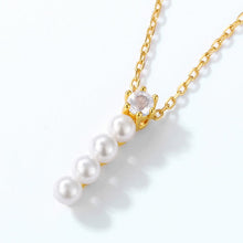 Load image into Gallery viewer, Women's Necklace Sterling Silver Pearl Choker Gift for Girls
