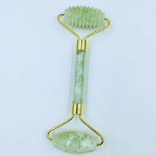 Load image into Gallery viewer, Jade Beauty Container Xiuyu Roller Massager Jade Roller Facial Scraping Plate
