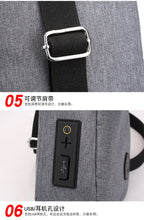Load image into Gallery viewer, Men's Sport Outdoor Swagger Bag Polyamides and Nylon Backpack for Travelling

