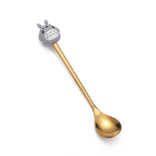 Load image into Gallery viewer, Cartoon Tableware Cat's Paw Spoon Cute Dessert Spoon Stainless Steel Spoon Doll Dessert Fruit Fork
