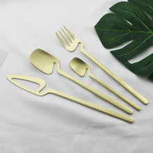 Load image into Gallery viewer, Tableware Stainless Steel Hanging Cup Tableware Spoon Personality Creative Wall-Mounted Spoon Western Food Knife Fork and Spoon
