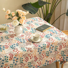 Load image into Gallery viewer, American Ins Light Luxury Rectangular Tablecloth Chenille Fabric Jacquard Dining Table Tablecloth Living Room Decorative Table Mat
