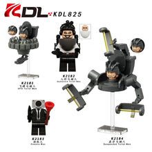 Load image into Gallery viewer, Kdl825 Camera Man UFO Suspension Humanoid Toilet Man Assembled Building Blocks Puzzle Puzzle
