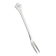 Load image into Gallery viewer, Q Stainless Steel Creative Fruit Fork Two-Tooth Fork Dessert Fork Household Fruit Toothpick Cake Fork
