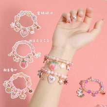 Load image into Gallery viewer, Bracelet Children Bracelet String Beads Crystal Female Cute Student Girlfriends Girl Fashion Princess
