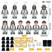 Load image into Gallery viewer, M1801 M1805 M1806 M1813 M1811 Middle Ancient Soldier Building Blocks Little Figure Toy Suit
