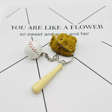 Load image into Gallery viewer, Mini Baseball Keychain Pendant Gift
