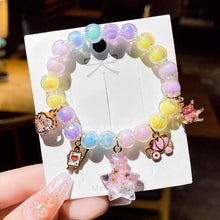 Load image into Gallery viewer, Bracelet Children Bracelet String Beads Crystal Female Cute Student Girlfriends Girl Fashion Princess
