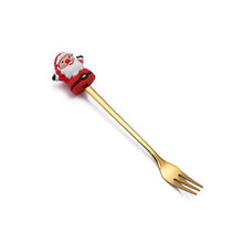 Load image into Gallery viewer, Cartoon Tableware Cat's Paw Spoon Cute Dessert Spoon Stainless Steel Spoon Doll Dessert Fruit Fork
