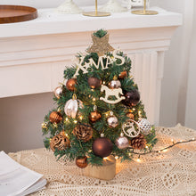 Load image into Gallery viewer, 45cm Desktop Christmas Tree with Lights Holiday Decoration Home Decoration
