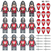 Load image into Gallery viewer, M1801 M1805 M1806 M1813 M1811 Middle Ancient Soldier Building Blocks Little Figure Toy Suit
