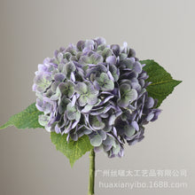 Load image into Gallery viewer, Artificial Flower Large Hydrangea Realistic Moist Feeling Hydrangea Artificial Wedding Flowers Decoration
