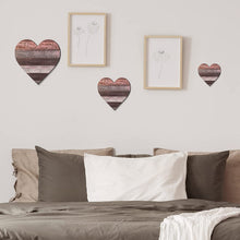 Load image into Gallery viewer, 3pcs/Set Heart-Shaped Bedroom Decoration Wall Crafts Wooden Board Creative Home Decorations Wooden Country Heart-Shaped   Pendant
