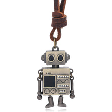 Load image into Gallery viewer, European and American Fashion Jewelry Simple Hands and Feet Movable Robot Pendant Necklace Cross-Border E-Commerce Supply Accessories
