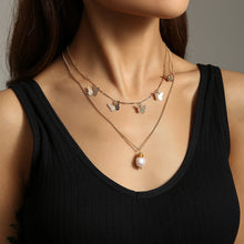 Load image into Gallery viewer, Women's Necklace Natural Freshwater Pearl Choker  Gift for Girls
