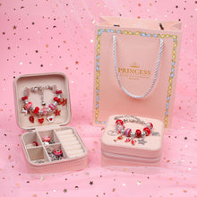 Load image into Gallery viewer, Children's Educational Handmade DIY Beaded Bracelet Set Creative Jewelry Bracelet Set Gift Box
