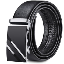 Load image into Gallery viewer, Men's Leather Belt Soft Leather Automatic Buckle Casual All-Matching Jeans Belt Men's Belt Belt
