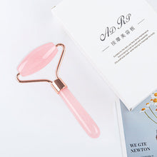 Load image into Gallery viewer, Crystal Roller Face Massage Stick Non-Jade Facial Beauty Flower Stem Double-Headed Ball Massage Board Device
