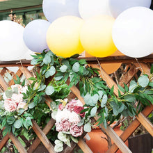 Load image into Gallery viewer, 2PCs Artificial Eucalyptus Vine 2 M with Willow Leaf Simulation Green Vine Simulated Plants Wedding Decoration Background Rattan
