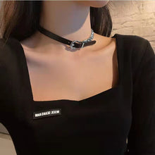 Load image into Gallery viewer, Black String Choker Clavicle Chain Female Neck Band Hot Style Neck Accessories Necklace

