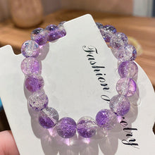 Load image into Gallery viewer, Broken Beads Ice Transparent Two-Color Bracelet Student Hand Toy Bracelet Whole Girlfriends' Gift Children's Day Small Gift Pliable Temperament
