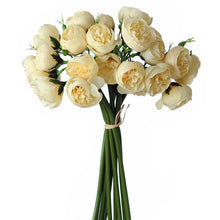 Load image into Gallery viewer, 27 heads Artificial Raw Silk Rose Bouquet Artificial Bouquet Home Decorative Fake Flower
