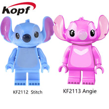 Load image into Gallery viewer, Tp1005 Cartoon Star Baby Stitch Assembled Building Blocks Toy
