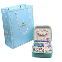 Load image into Gallery viewer, New Children's DIY Bracelet Large Hole Beads Unicorn Set Snake Bone Bracelet 3 Necklace
