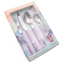 Load image into Gallery viewer, 4pcs/Set 304 Stainless Steel Knife, Fork and Spoon Tableware Suit Household Western Food Knife, Fork and Spoon Tableware Suit
