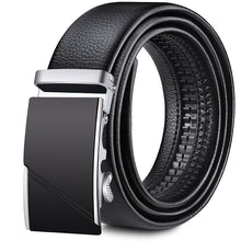 Load image into Gallery viewer, Men's Leather Belt Soft Leather Automatic Buckle Casual All-Matching Jeans Belt Men's Belt Belt
