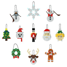 Load image into Gallery viewer, 11pcs/Set Buildmoc Children's Educational Toys Christmas Tree Pendant Polar Bear
