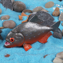 Load image into Gallery viewer, Mini Piranha Model Simulation Ocean Submarine Creature Model Human-Eating Fish-Eating Children's Science and Education Learning Toys
