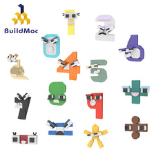 Load image into Gallery viewer, Buildmoc Children's Educational Toys Educational Alphabet Building Blocks Alphabet Building Blocks Legends
