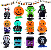 Load image into Gallery viewer, Halloween Wind-up Toy Suit Movable Winding with Eyes Jumping Ghost Tooth Witch Witch Gift
