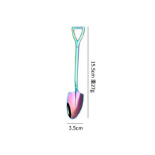 Load image into Gallery viewer, Stainless Steel Shovel Spoon Watermelon Shovel Dessert Spoon Ice-Cream Spoon Creative Shovel
