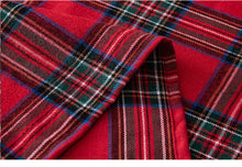 Load image into Gallery viewer, Christmas Holiday Tablecloth Red Plaid Table Cloth Living Room Decoration Tea Table Cloth Table Mat Rectangular Tablecloth

