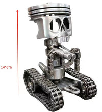 Load image into Gallery viewer, Pistonskullfacesculpture Face Sculpture Resin Gear Doll Ornaments
