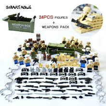 Load image into Gallery viewer, Children's Military Doll Building Blocks Toy Package Navy Doll Toy Weapons Fitting and Fixture
