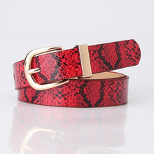 Load image into Gallery viewer, Belt Serpentine Belt Fashion Simple Jeans Pant Belt Ins Style Women's Belt Belt
